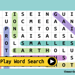 Atomic structure word search answers