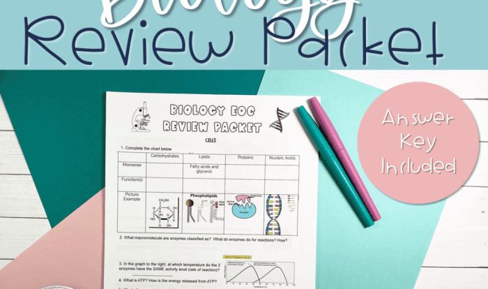 Biology keystone review packet answer key