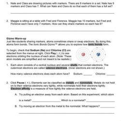 Ionic bonds gizmos answer key