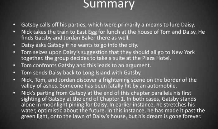 Great gatsby chapter 1 annotations