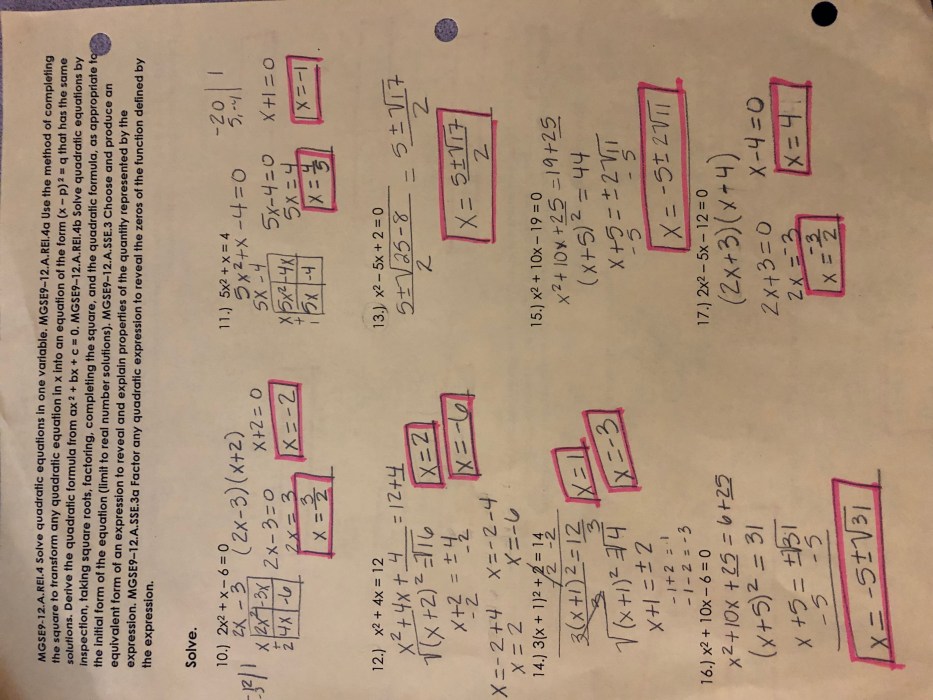 Unit 1 equations and inequalities homework 1