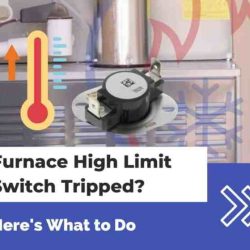 Furnace limit switches are wired in series with the